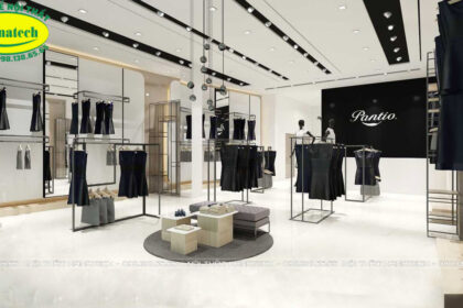 Thiết kế thi công nội thất cho shop thời trang tại Vũng Tàu