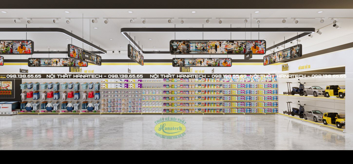 Thiết kế siêu thị tại Lâm Đồng