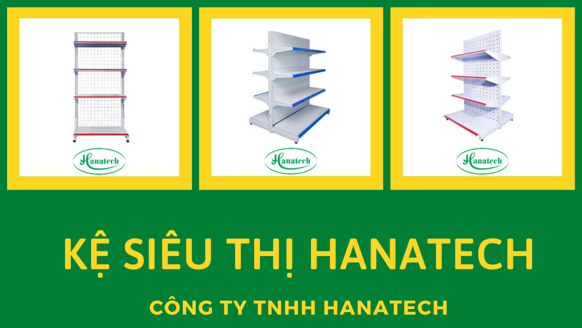 Giá kệ siêu thị trưng bày tại Bình Dương