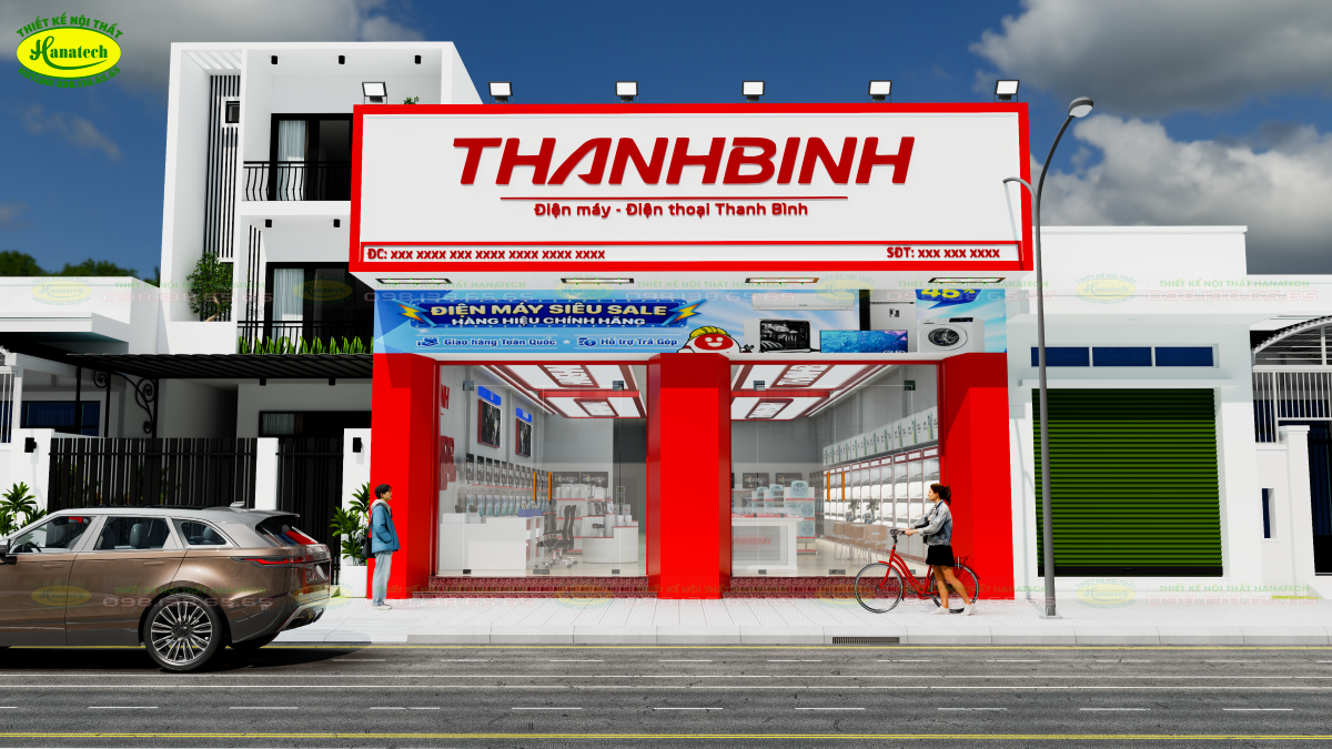 Thiết kế siêu thị điện máy