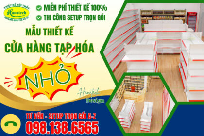 Mẫu thiết kế cửa hàng tạp hóa nhỏ đẹp