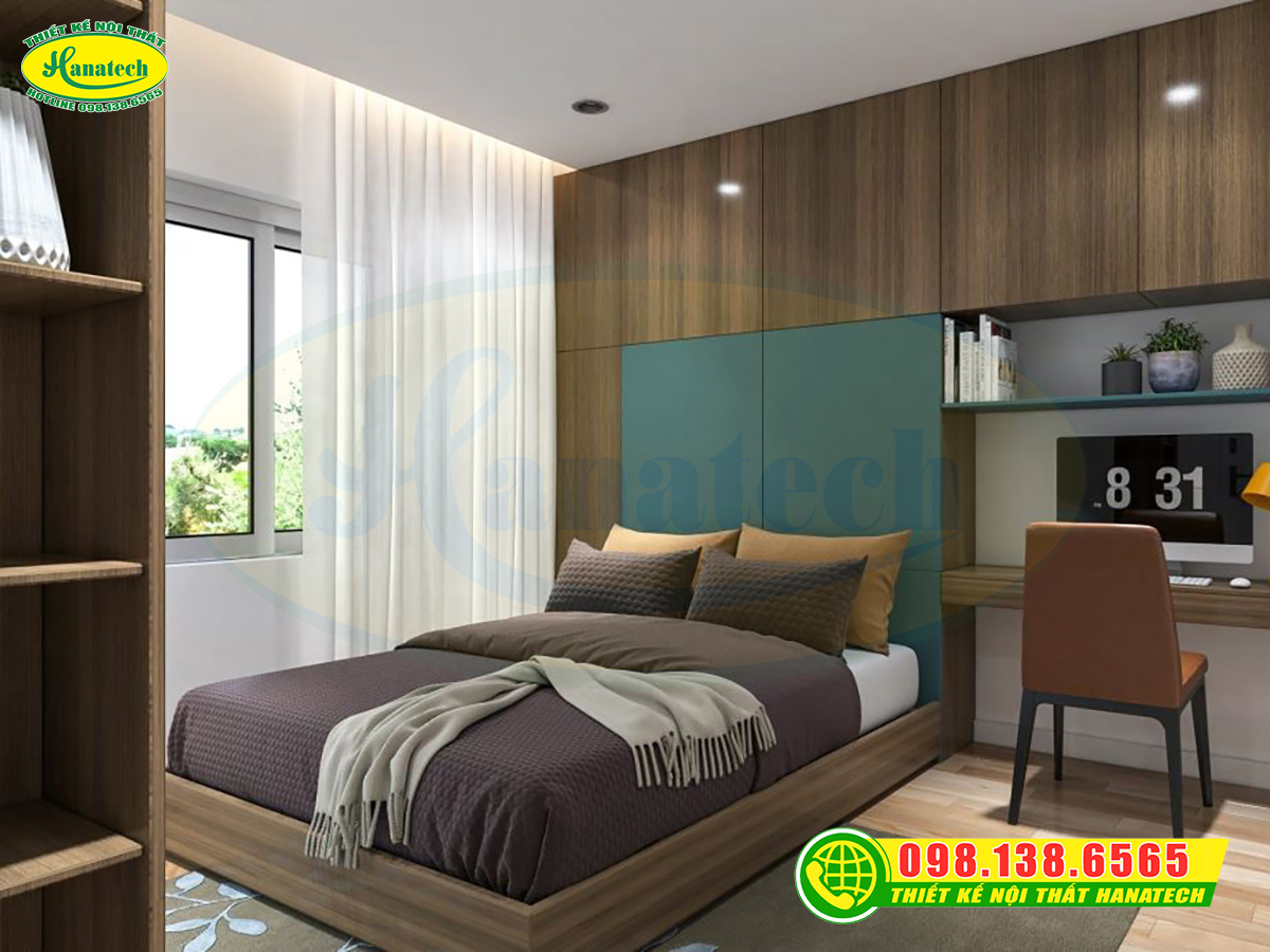 Giường ngủ gỗ công nghiệp MDF
