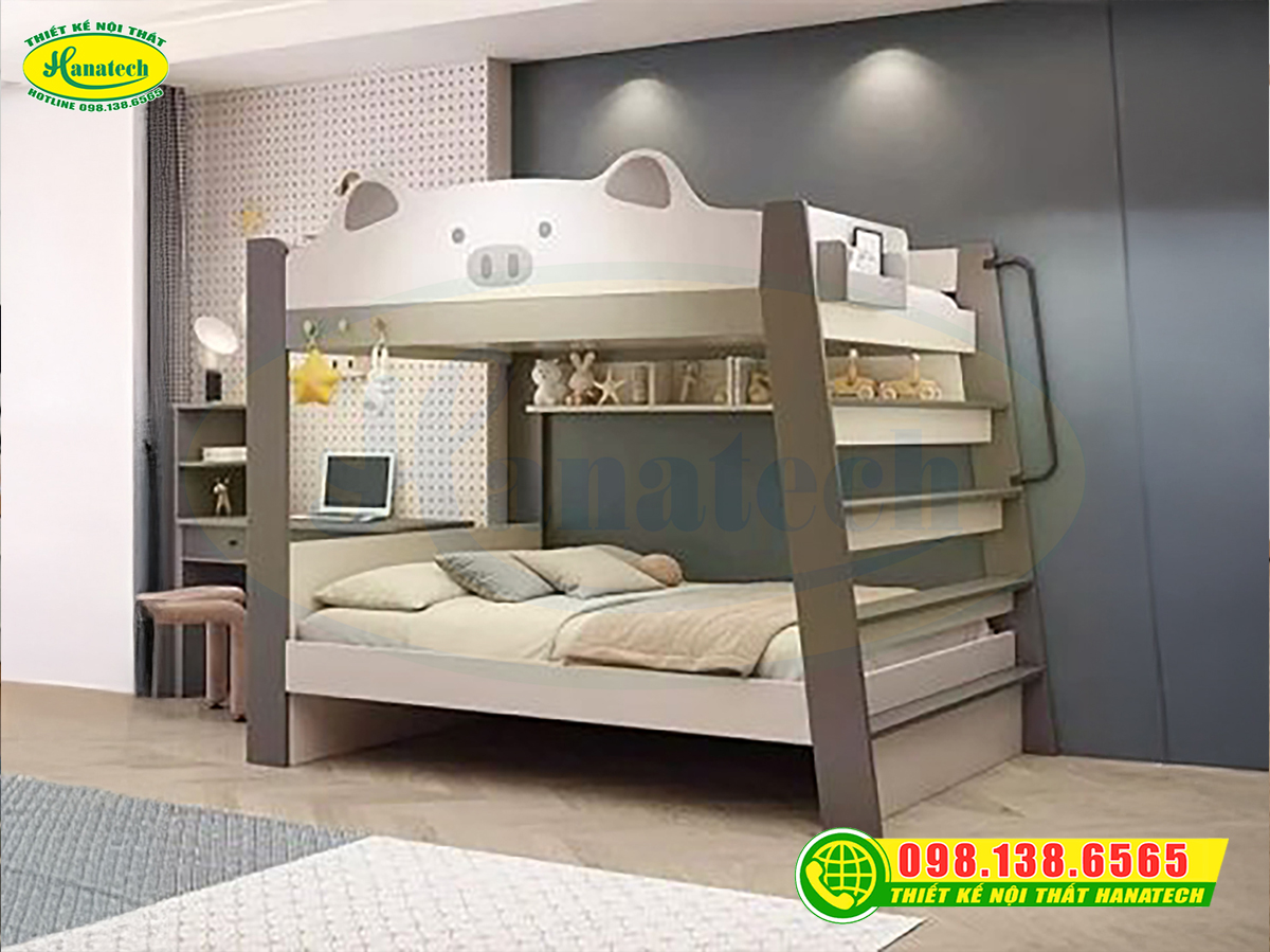 Giường tầng thông minh trẻ em