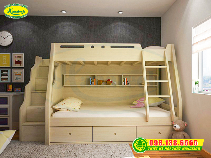 Giường tầng thông minh trẻ em