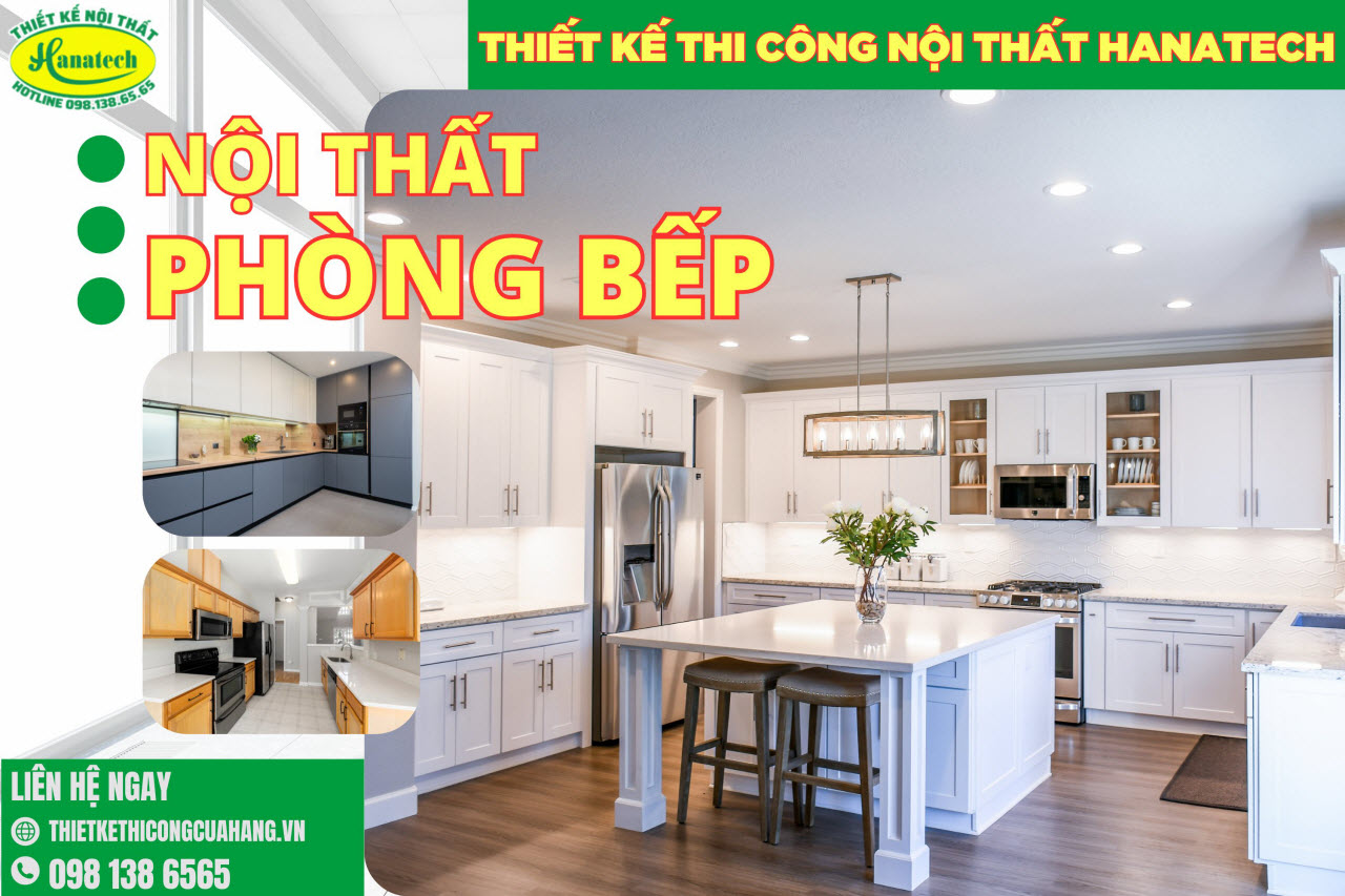 Thiết kế thi công nội thất phòng bếp