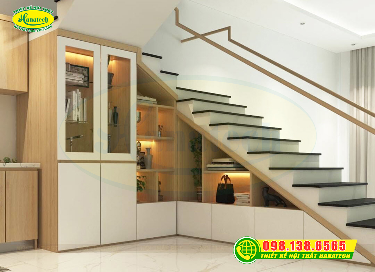 Tủ kệ gầm cầu thang