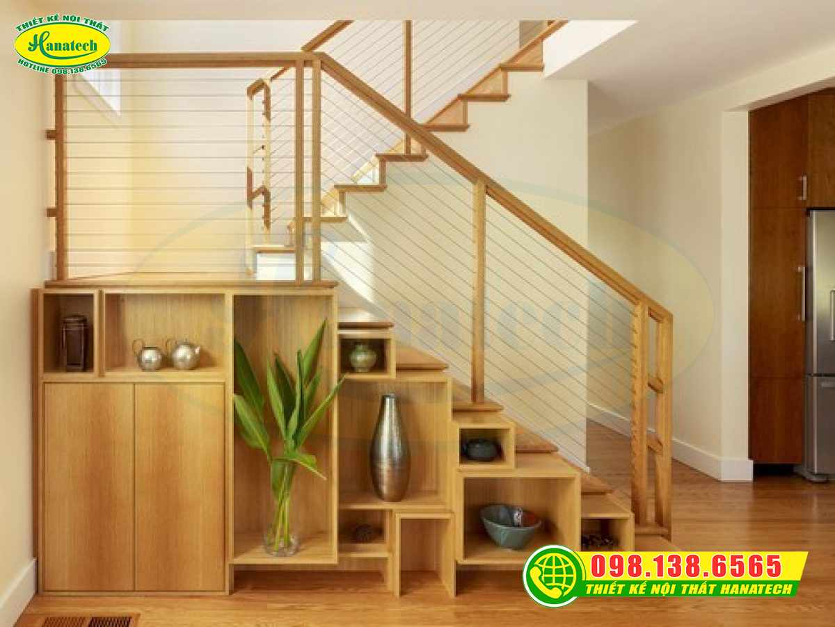 Tủ kệ gầm cầu thang