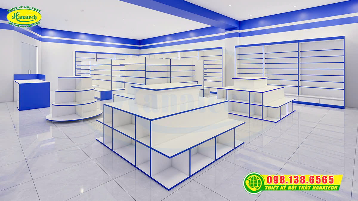 Thiết kế nội thất cửa hàng văn phòng phẩm – Nâng tầm trải nghiệm mua sắm, tăng hiệu quả kinh doanh