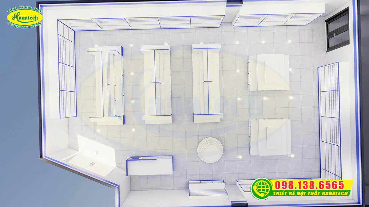 Thiết kế nội thất cửa hàng văn phòng phẩm – Nâng tầm trải nghiệm mua sắm, tăng hiệu quả kinh doanh