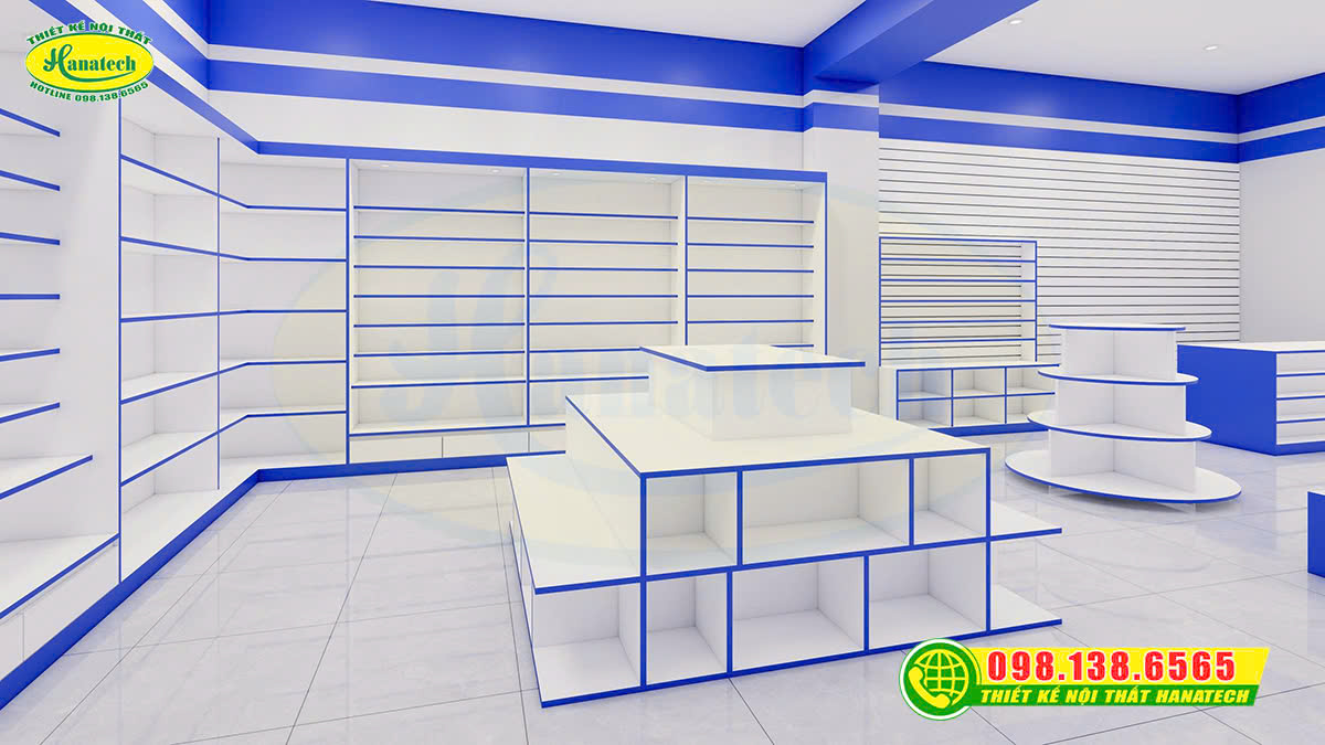 Thiết kế nội thất cửa hàng văn phòng phẩm – Nâng tầm trải nghiệm mua sắm, tăng hiệu quả kinh doanh