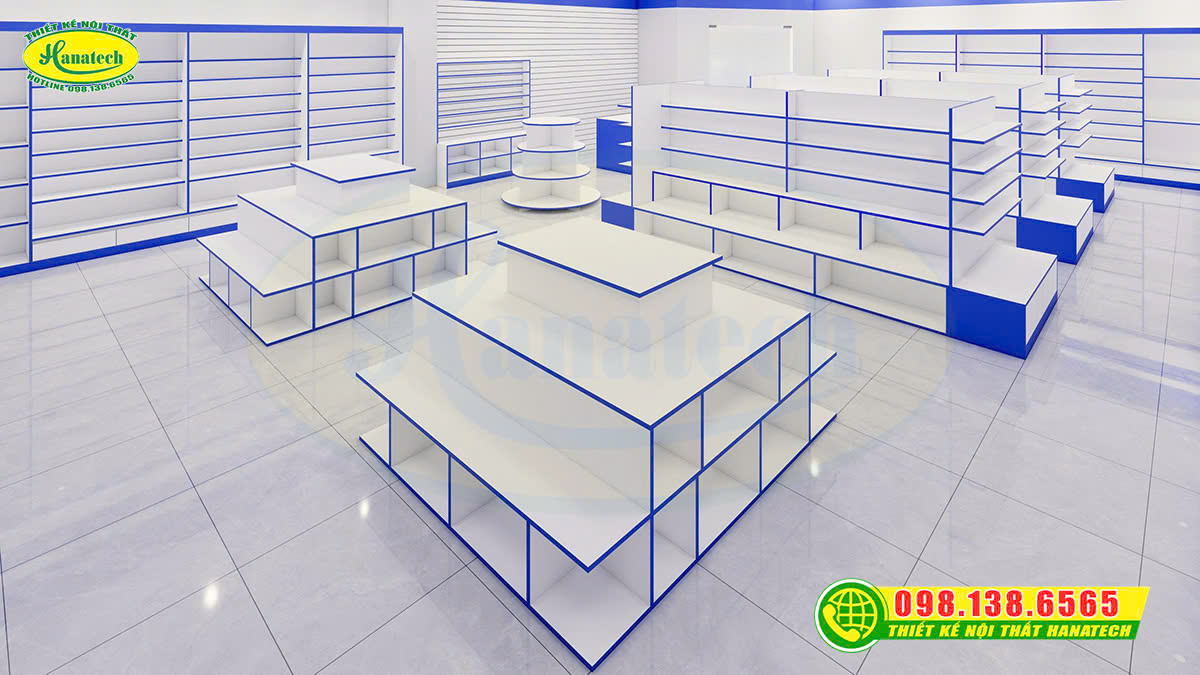 Thiết kế nội thất cửa hàng văn phòng phẩm – Nâng tầm trải nghiệm mua sắm, tăng hiệu quả kinh doanh