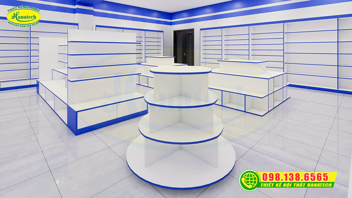 Thiết kế nội thất cửa hàng văn phòng phẩm – Nâng tầm trải nghiệm mua sắm, tăng hiệu quả kinh doanh