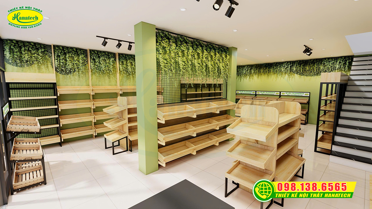 Thiết kế nội thất shop - cửa hàng tại Lâm Đồng hút khách nhanh