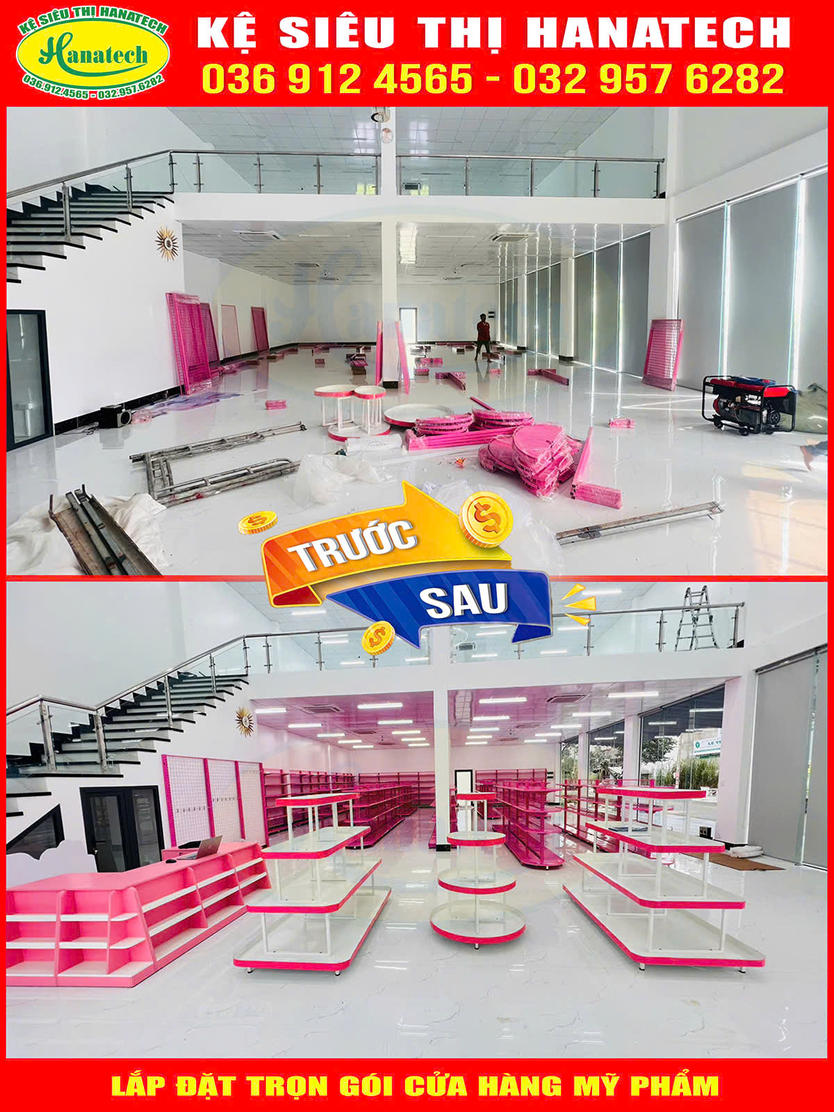 Thiết kế nội thất shop tại TPHCM trọn gói, thu hồi vốn nhanh