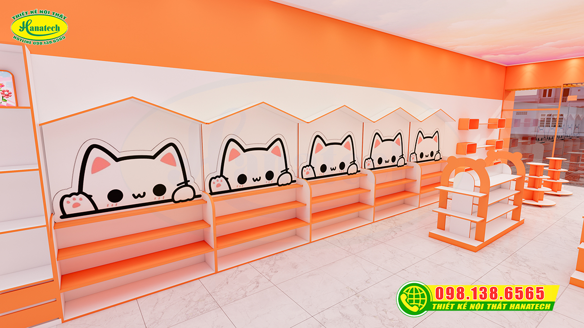 Mẫu thiết kế showroom mỹ phẩm sang đẹp, tối ưu chi phí đầu tư