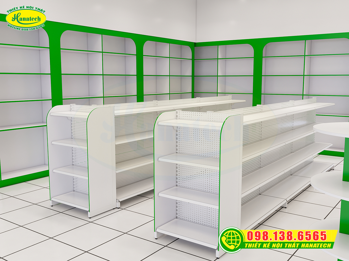 Thiết kế thi công shop sữa tại Đồng Nai