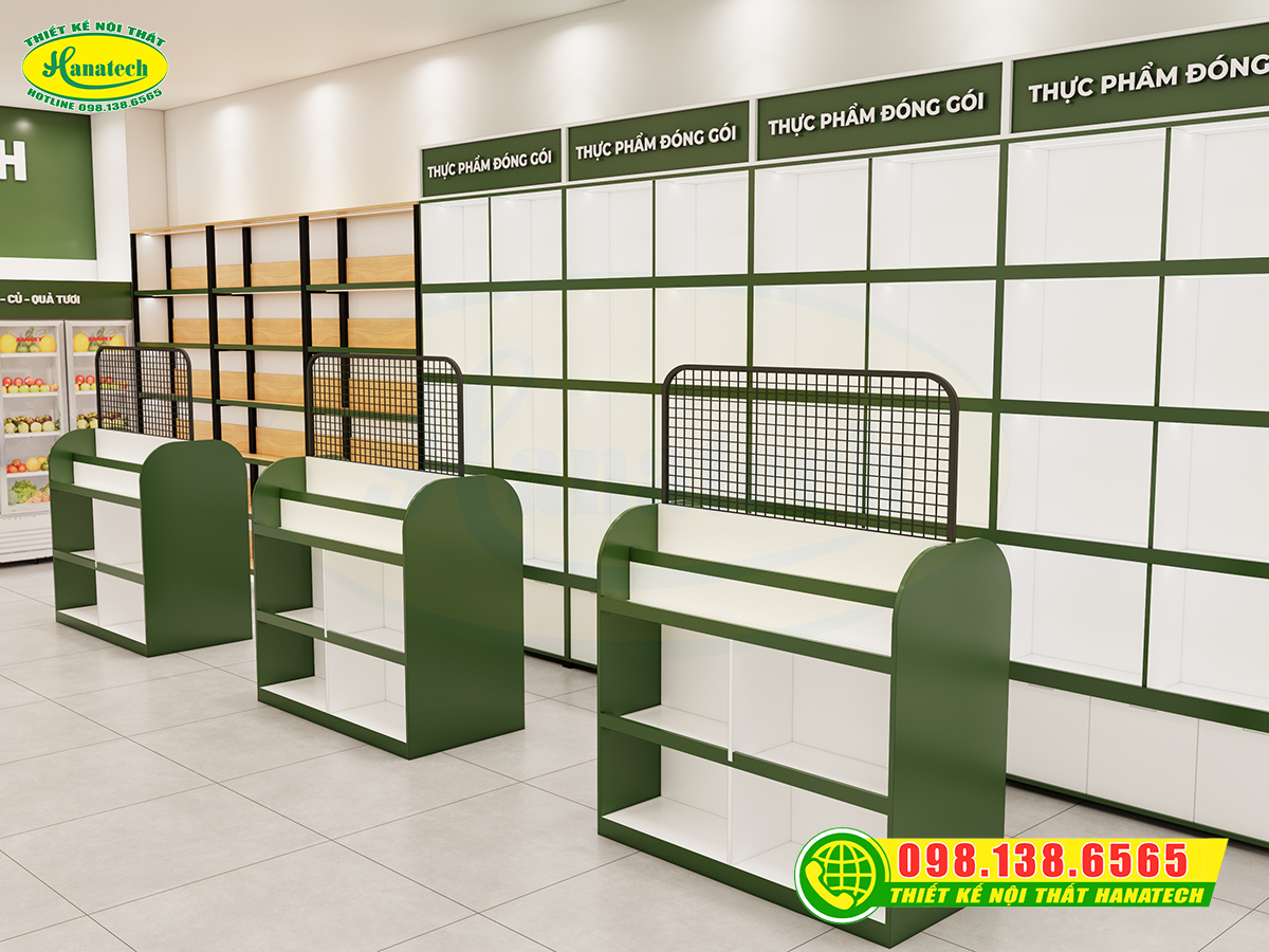 Thiết kế shop thực phẩm sạch tại Hà Nội
