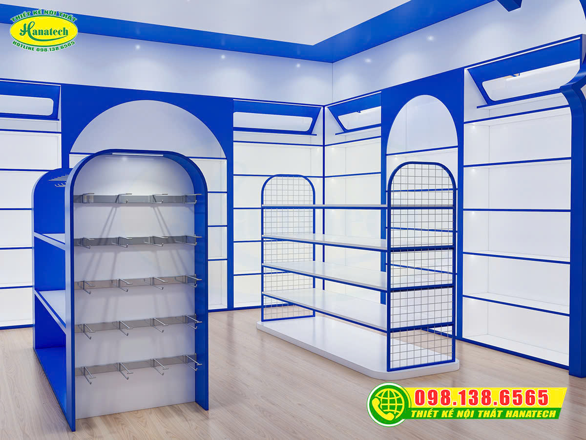 Thiết kế thi công shop mỹ phẩm